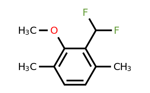 1803785-29-6 | 2-Difluoromethyl-3,6-dimethylanisole