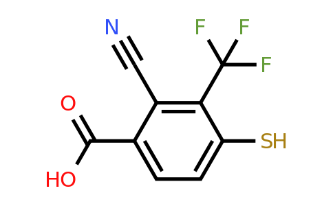 1803785-36-5 | 2-Cyano-4-mercapto-3-(trifluoromethyl)benzoic acid