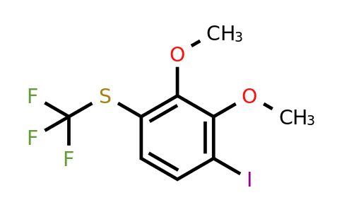 1803785-49-0 | 1,2-Dimethoxy-3-iodo-6-(trifluoromethylthio)benzene