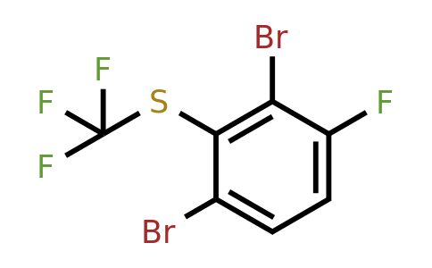 1803785-55-8 | 1,3-Dibromo-4-fluoro-2-(trifluoromethylthio)benzene