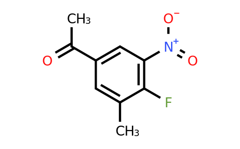1803785-92-3 | 4'-Fluoro-3'-methyl-5'-nitroacetophenone