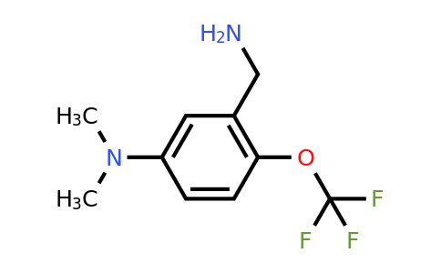1803786-10-8 | 5-Dimethylamino-2-(trifluoromethoxy)benzylamine