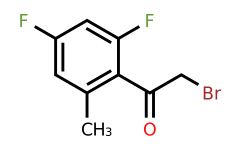 1803786-30-2 | 2',4'-Difluoro-6'-methylphenacyl bromide