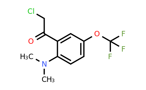 1803786-39-1 | 2'-Dimethylamino-5'-(trifluoromethoxy)phenacyl chloride