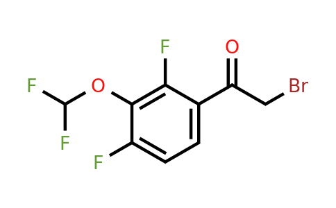 1803786-40-4 | 2',4'-Difluoro-3'-(difluoromethoxy)phenacyl bromide