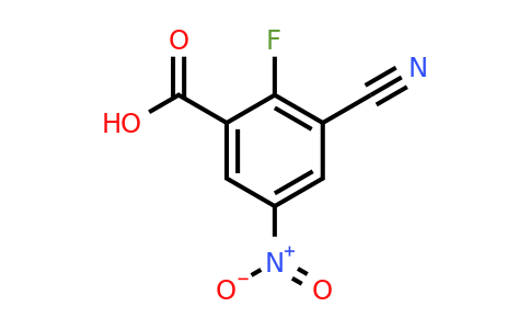 1803786-49-3 | 3-Cyano-2-fluoro-5-nitrobenzoic acid