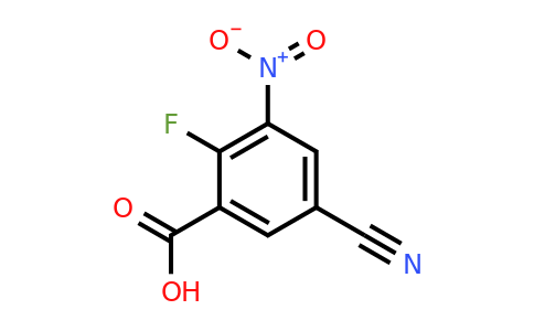 1803786-55-1 | 5-Cyano-2-fluoro-3-nitrobenzoic acid