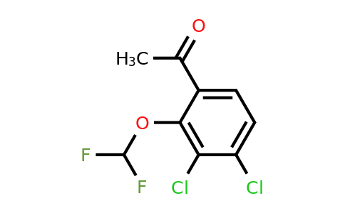 1803786-62-0 | 3',4'-Dichloro-2'-(difluoromethoxy)acetophenone