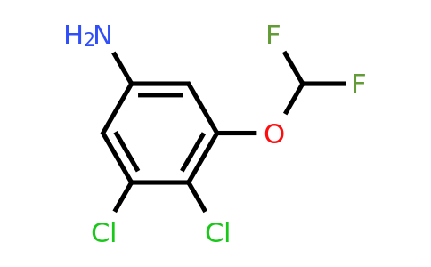 1803786-89-1 | 3,4-Dichloro-5-(difluoromethoxy)aniline