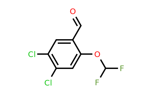 1803787-21-4 | 4,5-Dichloro-2-(difluoromethoxy)benzaldehyde