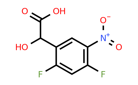 1803787-26-9 | 2,4-Difluoro-5-nitromandelic acid