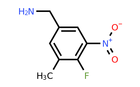 1803787-28-1 | 4-Fluoro-3-methyl-5-nitrobenzylamine