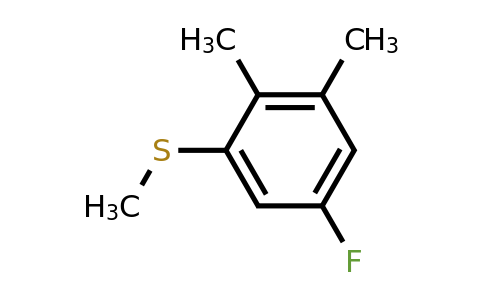 1803787-53-2 | 2,3-Dimethyl-5-fluorothioanisole