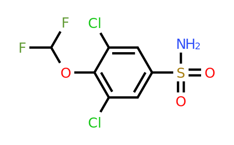 1803787-55-4 | 3,5-Dichloro-4-(difluoromethoxy)benzenesulfonamide