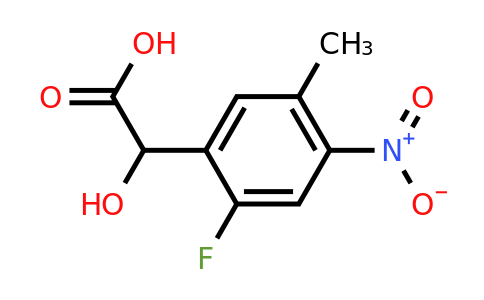 1803787-56-5 | 2-Fluoro-5-methyl-4-nitromandelic acid