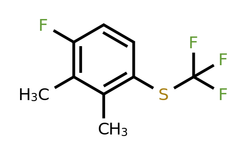 1,2-Dimethyl-3-fluoro-6-(trifluoromethylthio)benzene