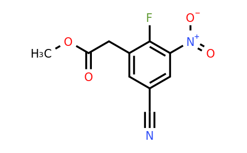 1803787-69-0 | Methyl 5-cyano-2-fluoro-3-nitrophenylacetate