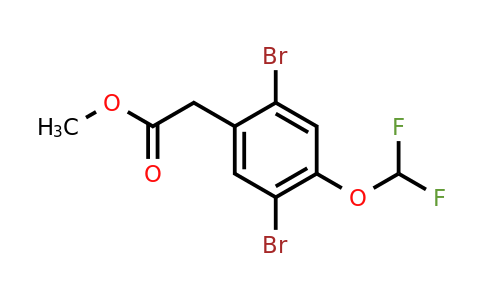 1803788-33-1 | Methyl 2,5-dibromo-4-(difluoromethoxy)phenylacetate