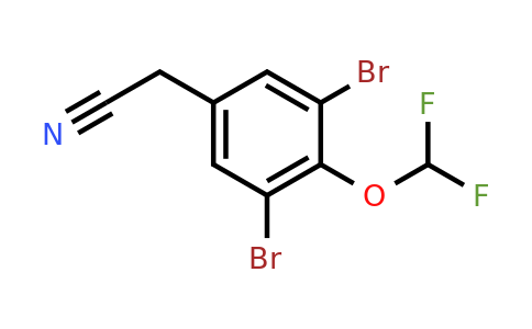 1803788-58-0 | 3,5-Dibromo-4-(difluoromethoxy)phenylacetonitrile