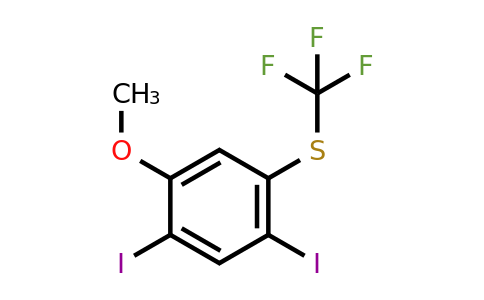 1803788-60-4 | 2,4-Diiodo-5-(trifluoromethylthio)anisole