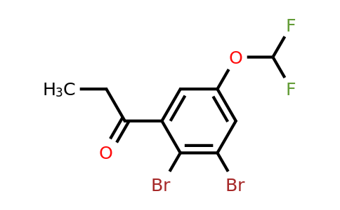 1803788-71-7 | 2',3'-Dibromo-5'-(difluoromethoxy)propiophenone