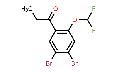 1803788-81-9 | 4',5'-Dibromo-2'-(difluoromethoxy)propiophenone