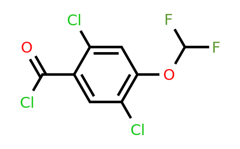 1803789-18-5 | 2,5-Dichloro-4-(difluoromethoxy)benzoylchloride