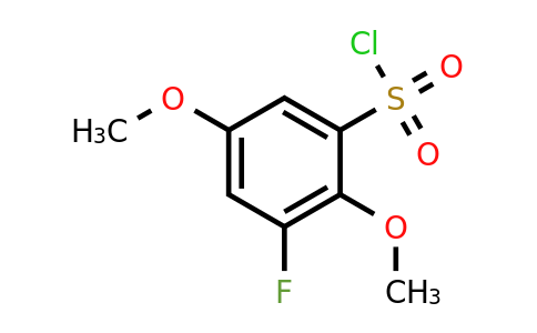 1803789-30-1 | 2,5-Dimethoxy-3-fluorobenzenesulfonylchloride