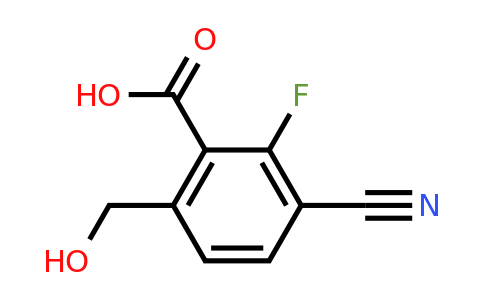 1803789-40-3 | 3-Cyano-2-fluoro-6-(hydroxymethyl)benzoic acid