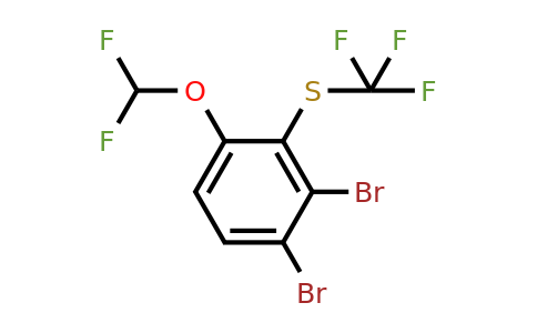 1803789-43-6 | 1,2-Dibromo-4-difluoromethoxy-3-(trifluoromethylthio)benzene