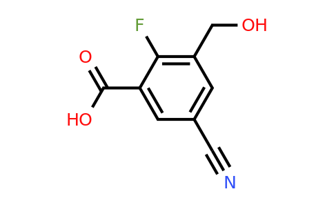 1803789-54-9 | 5-Cyano-2-fluoro-3-(hydroxymethyl)benzoic acid