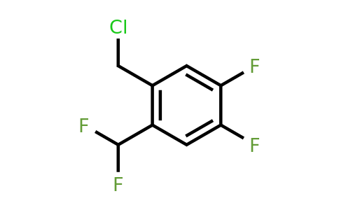 4,5-Difluoro-2-(difluoromethyl)benzyl chloride