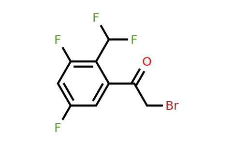 1803789-90-3 | 3',5'-Difluoro-2'-(difluoromethyl)phenacyl bromide