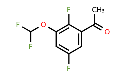 1803789-98-1 | 2',5'-Difluoro-3'-(difluoromethoxy)acetophenone