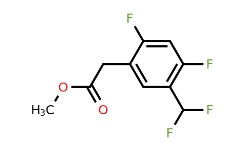 1803790-09-1 | Methyl 2,4-difluoro-5-(difluoromethyl)phenylacetate