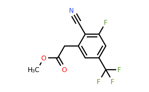 1803790-10-4 | Methyl 2-cyano-3-fluoro-5-(trifluoromethyl)phenylacetate
