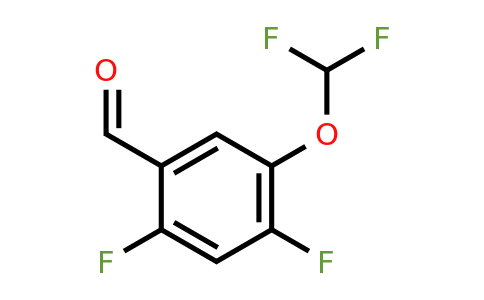 1803790-11-5 | 2,4-Difluoro-5-(difluoromethoxy)benzaldehyde