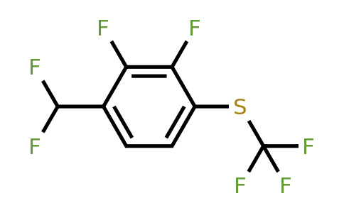 1803790-51-3 | 2,3-Difluoro-4-(trifluoromethylthio)benzodifluoride