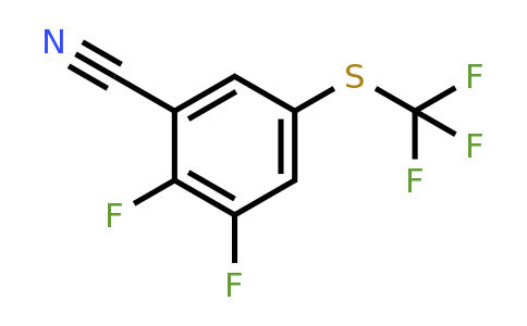 1803790-61-5 | 2,3-Difluoro-5-(trifluoromethylthio)benzonitrile