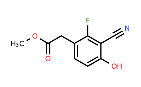 1803790-64-8 | Methyl 3-cyano-2-fluoro-4-hydroxyphenylacetate