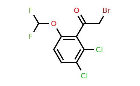 1803790-95-5 | 2',3'-Dichloro-6'-(difluoromethoxy)phenacyl bromide
