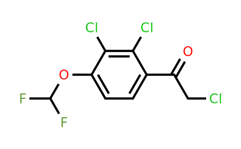 1803791-03-8 | 2',3'-Dichloro-4'-(difluoromethoxy)phenacyl chloride