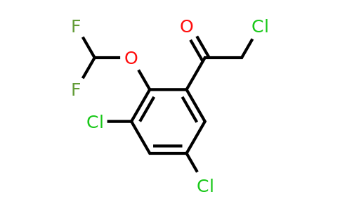 1803791-13-0 | 3',5'-Dichloro-2'-(difluoromethoxy)phenacyl chloride