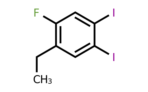 1803791-18-5 | 1,2-Diiodo-4-ethyl-5-fluorobenzene