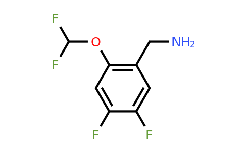 1803791-21-0 | 4,5-Difluoro-2-(difluoromethoxy)benzylamine