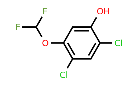 1803791-33-4 | 2,4-Dichloro-5-(difluoromethoxy)phenol