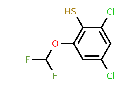 1803791-67-4 | 2,4-Dichloro-6-(difluoromethoxy)thiophenol