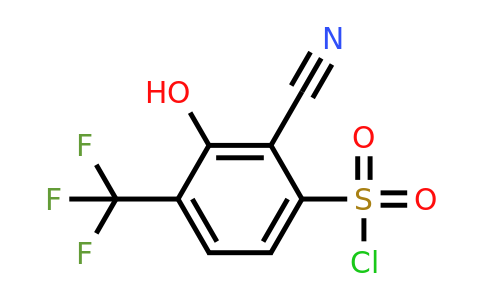 1803791-68-5 | 2-Cyano-3-hydroxy-4-(trifluoromethyl)benzenesulfonylchloride