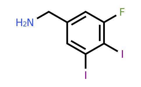 1803791-79-8 | 3,4-Diiodo-5-fluorobenzylamine