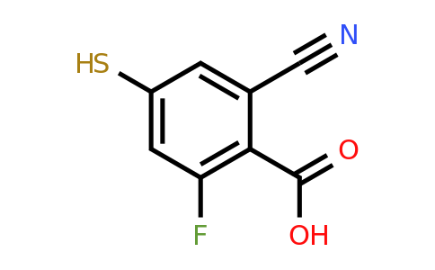 1803791-93-6 | 2-Cyano-6-fluoro-4-mercaptobenzoic acid